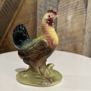Vintage Royal Windsor Chicken Figurine MCM  Ceramic USA 6.5"